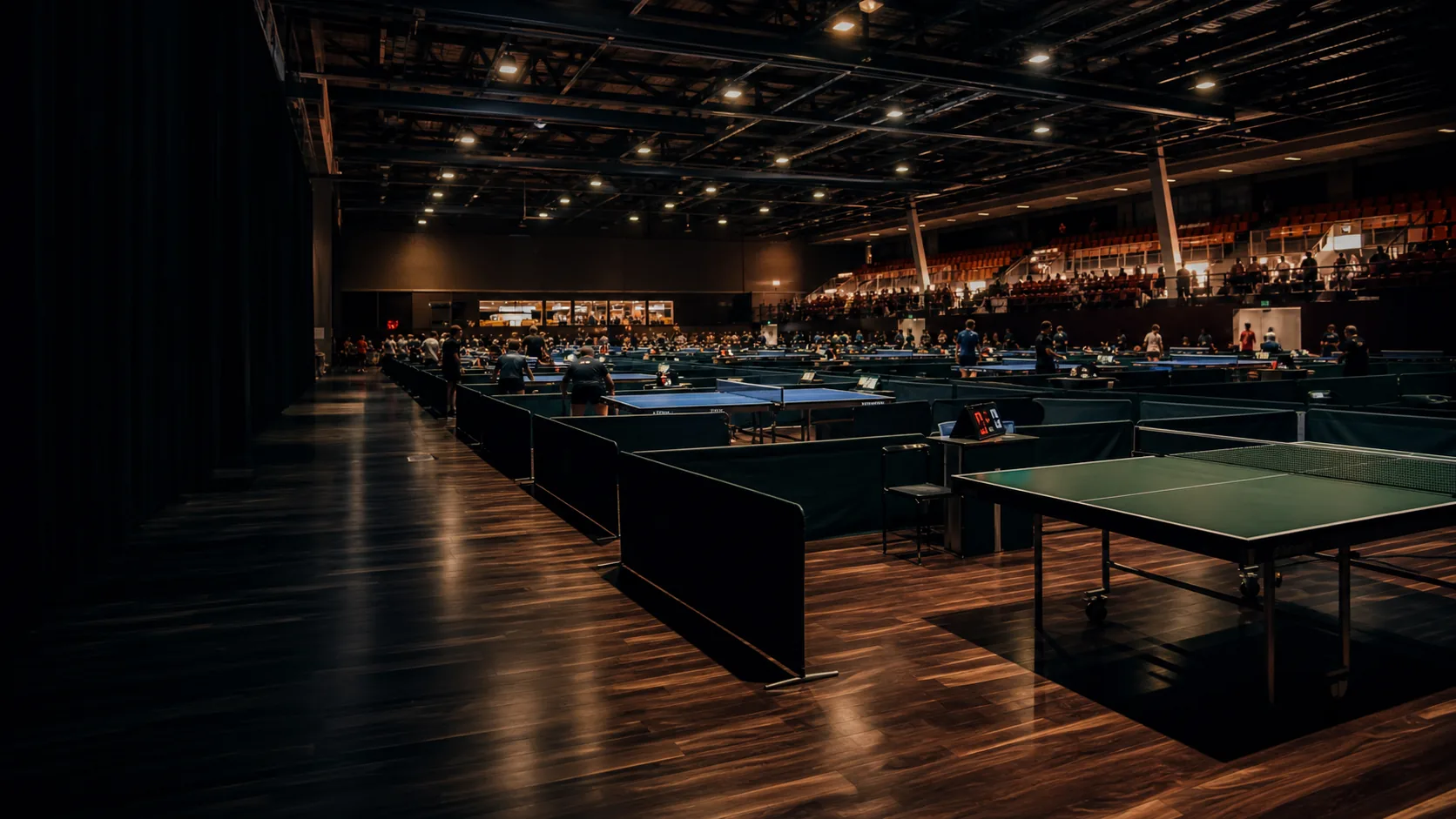 Tischtennis Turnierhalle